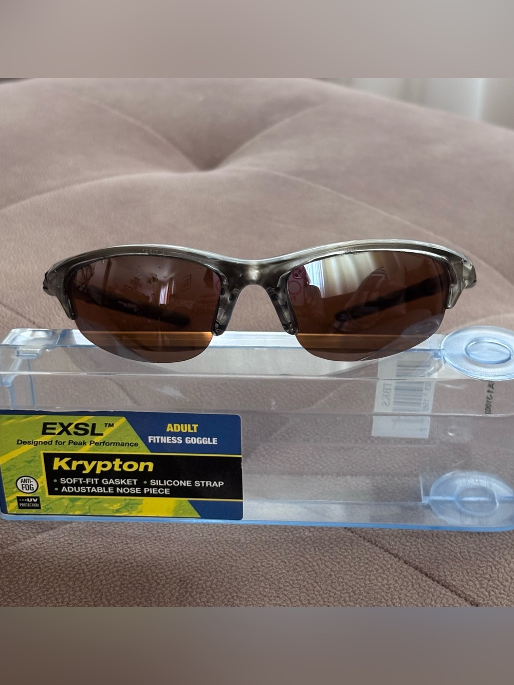 EXSL Krypton adult fitness sunglasses polarized UV protection anti fog